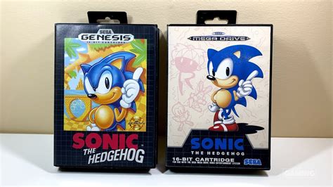 Box Art – Sonic the Hedgehog (1991) SEGA Genesis / Mega Drive – MD5 Gaming