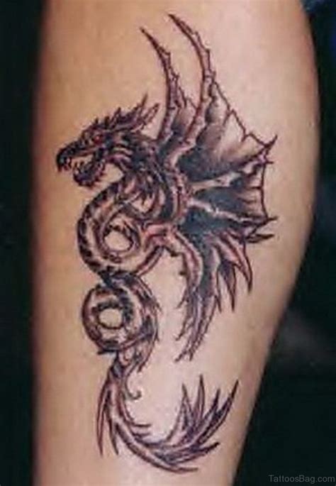 33 Modern Dragon Tattoos For Leg - Tattoo Designs – TattoosBag.com