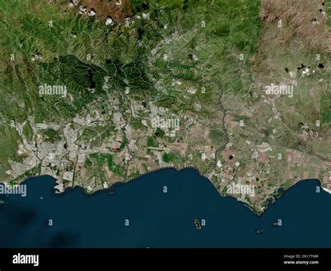 Juana Diaz, municipality of Puerto Rico. High resolution satellite map Stock Photo - Alamy