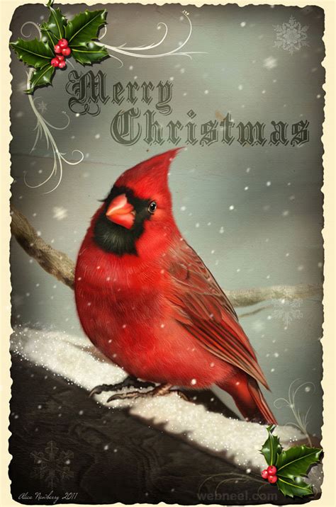 25 Beautiful Business Christmas Cards Designs