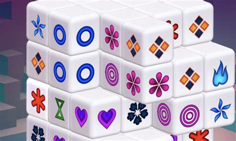 Mahjong Solitaire 3d Cube gratuit en plein écran - Jeu en ligne sur PC