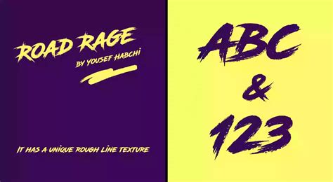 Road Rage Font Download - Free Fonts Lab