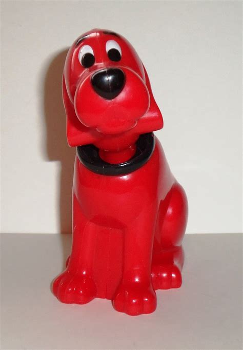 Wendy's 2002 Clifford the Big Red Dog Bobblehead Kids' Meal Toy Loose Used