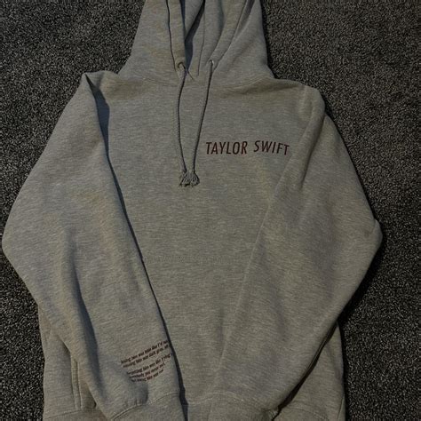 *TAYLOR SWIFT OFFICIAL MERCH* RED hoodie (Taylor’s... - Depop