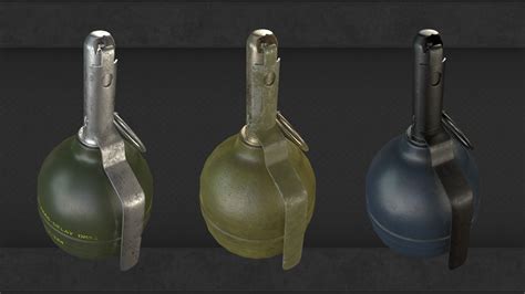 ArtStation - Frag grenade | Game Assets