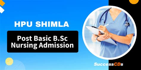 HPU Shimla Post Basic B.Sc Nursing Admission 2020, Dates, Application