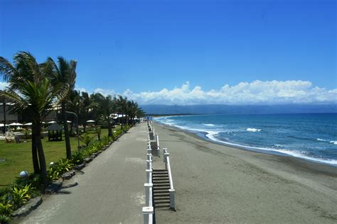 Sabang Beach in Baler, Aurora