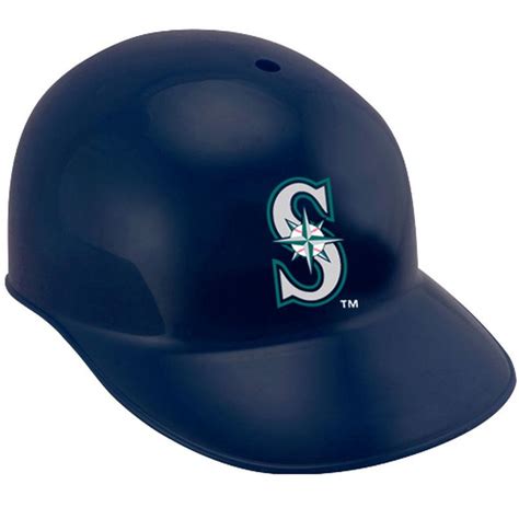 Rawlings Seattle Mariners Navy Blue Full Size Replica Helmet | Seattle ...