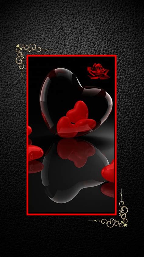 Leather and glass, love, theme, romantic, heart, HD phone wallpaper ...