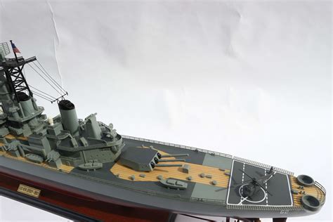 USS New Jersey Wooden Model Ship - GN (BT0113P) - UK Premier ship Models