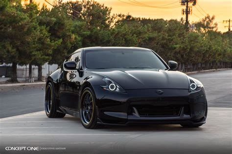 Murdered Out Sinister Nissan 370Z with Custom Lighting Nissan Z Cars ...