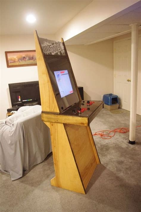 A Super Easy Arcade Machine From 1 Sheet of Plywood | Arcade machine, Arcade room, Diy arcade ...