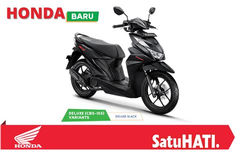 Honda Beat Deluxe (CBS-ISS) | Dealer Motor Honda Bandung