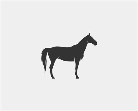 horse vector silhouette 11949813 Vector Art at Vecteezy