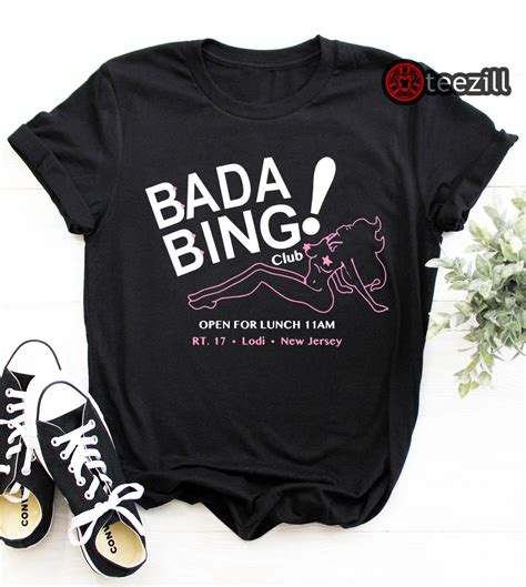 Bada Bing Short Sleeve T Shirt - Inspired by The Sopranos - Mens & Ladies Styles - teezill