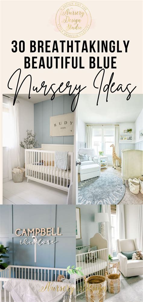 Baby Boy Blue Nursery Ideas