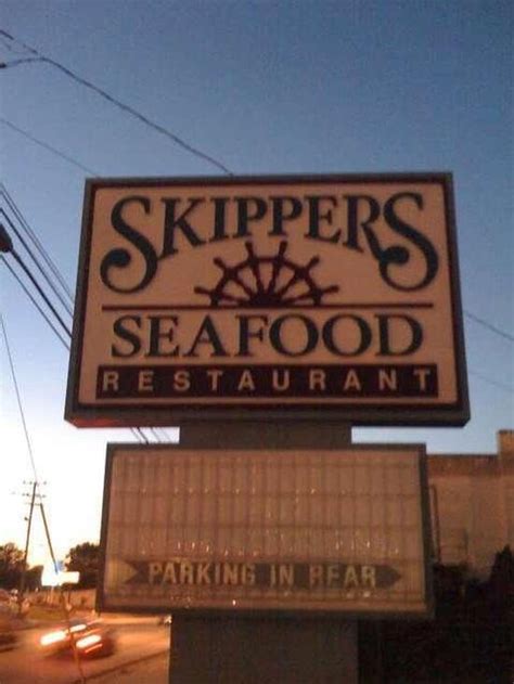 Menu at Skippers Seafood restaurant, High Point, S Main St