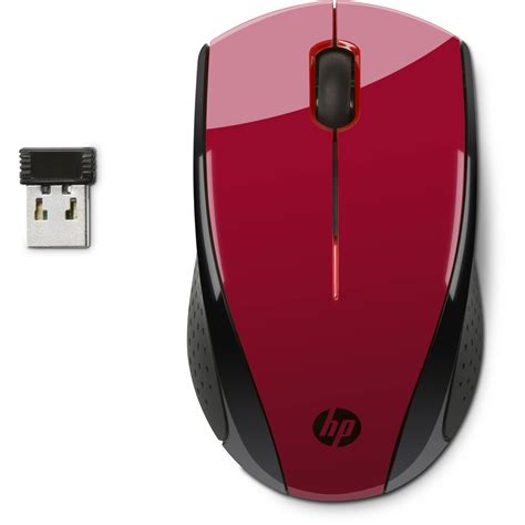 HP X3000 Wireless Mouse (Red) K5D26AA#ABA B&H Photo Video