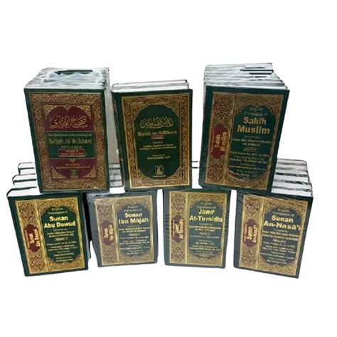 Authentic Hadith Collection Sahih Al Bukhari Sahih Muslim Sunan Ibn ...