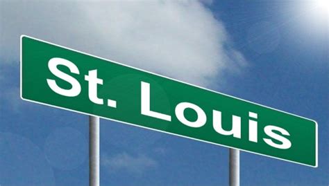 St Louis - Free of Charge Creative Commons Highway sign image