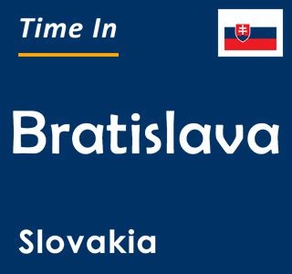 Current Local Time in Bratislava, Slovakia