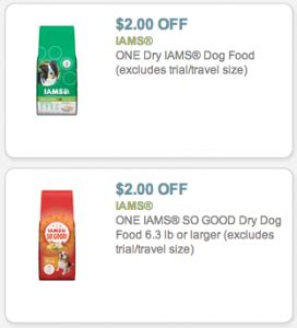 Iams Coupons: $10 In Iams Coupons