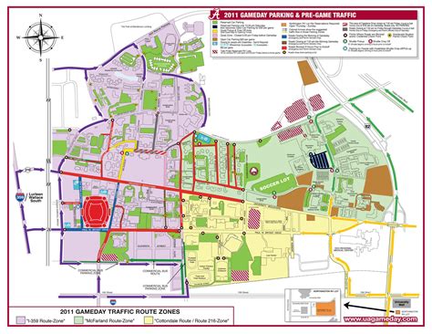 UA homecoming routes, parking (Alabama gameday) - al.com