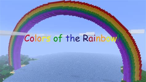 Colors of the Rainbow Map 1.12.2, 1.12 for Minecraft - 9Minecraft.Net