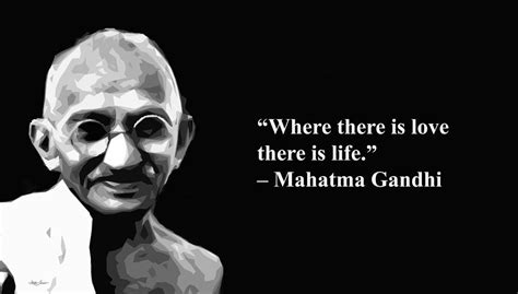 Gandhi Quotes Love | Wallpaper Image Photo