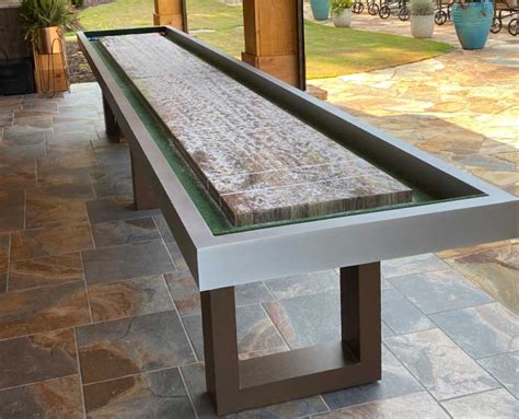 Outdoor Shuffleboard Table - Olhausen Gamerooms