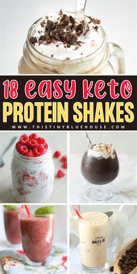 18 Delicious Keto Protein Shakes You Gotta Try - This Tiny Blue House