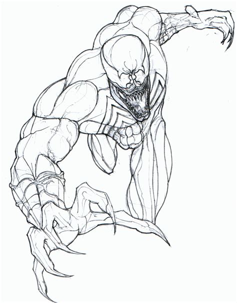 Free Printable Venom Coloring Pages, Download Free Printable Venom ...