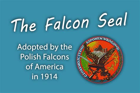 VP Trish: The Falcon Seal - Polish Falcons of America