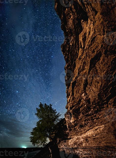 Star Trail 1061345 Stock Photo at Vecteezy