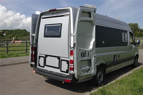 Sprinter Van Conversions | ... new motorhome with slide-out rear ...