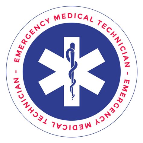 Emergency Medical Technician Logo PNG & SVG Design For T-Shirts