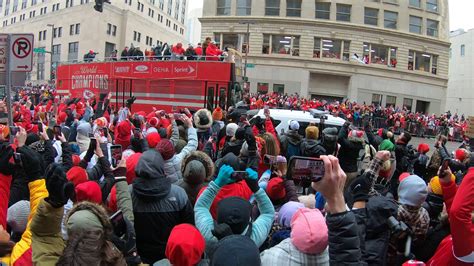 Chiefs Coach Andy Reid at the Super Bowl Parade - YouTube