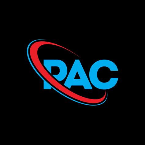 logotipo de pac. carta de pac. diseño del logotipo de la letra pac. logotipo de pac de iniciales ...