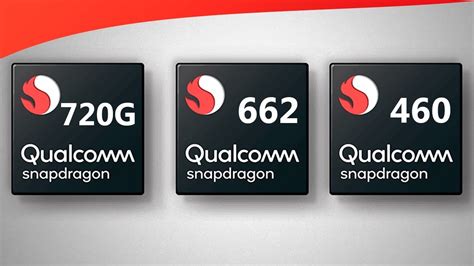 Snapdragon 720G, 662, & 460 Gaming Processor for Budget Phones ...