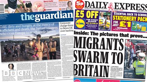 Newspaper headlines: Migration, Facebook and Lords reform demands - BBC ...