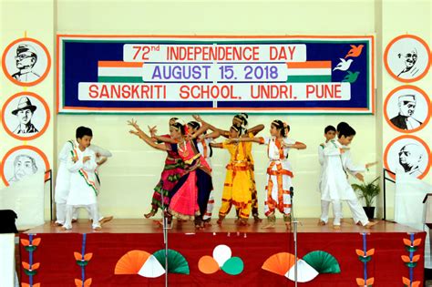 Independence day - Undri- campus | Sanskriti School - Sanskriti School Pune