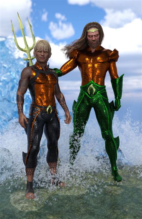 Aquaman_Aqualad 01 by chikn4u on DeviantArt