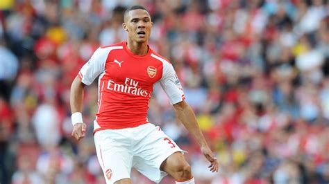 Arsenal defender Kieran Gibbs out for three weeks with a hamstring injury | Football News | Sky ...