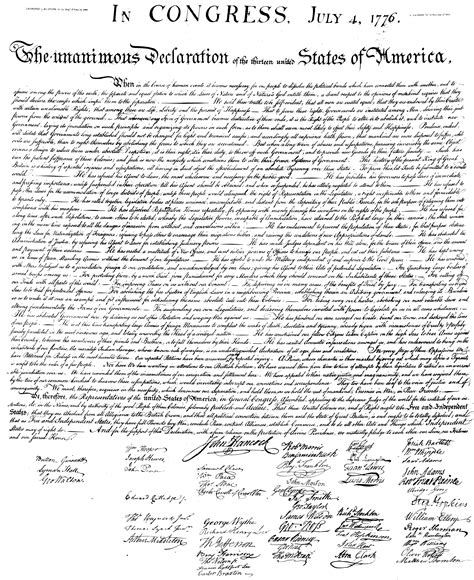File:US Declaration of Independence 5000w.jpg - Wikimedia Commons