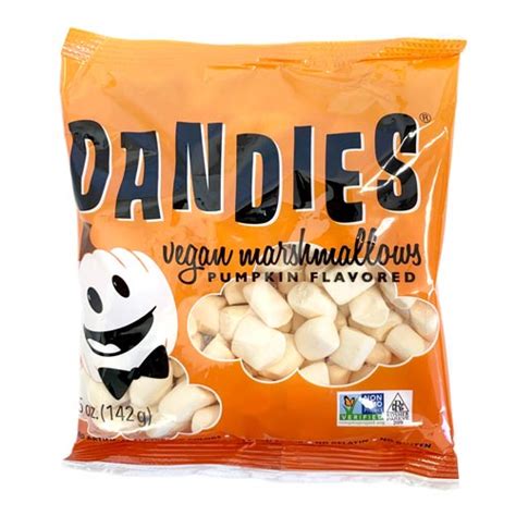 Mini Dandies Vegan Marshmallows - Pumpkin by Chicago Vegan Foods