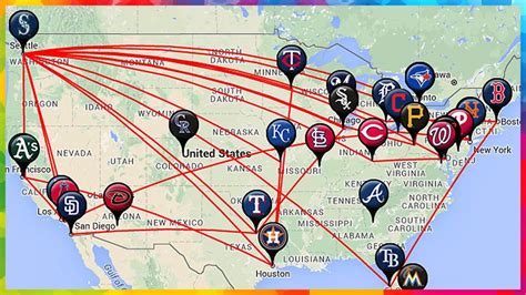 Which MLB teams travel MOST in 2023? - YouTube