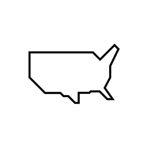 American Flag Map Usa Outline Background Illustrations, Royalty-Free ...