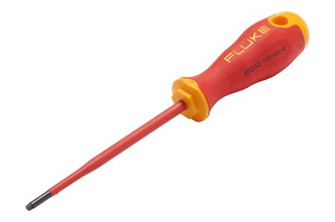 Fluke Insulated Squared Robertson Screwdrivers, 1000V – Kingsway Instruments