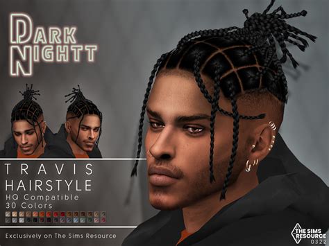 The Sims Resource - Travis Hairstyle