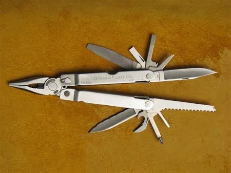 Leatherman supertool, original and best! - YouTube